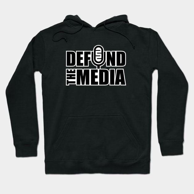 Defund the media Hoodie by Amrshop87